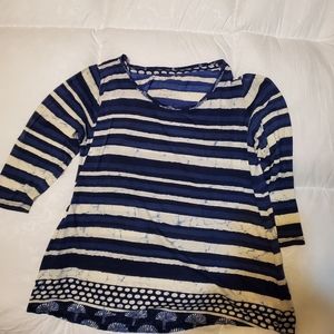 Lucky Brand multi graphic top